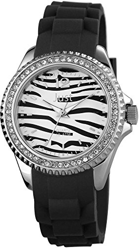 Just Watches Damen-Armbanduhr XS Analog Quarz Kautschuk 48-S3860-BK