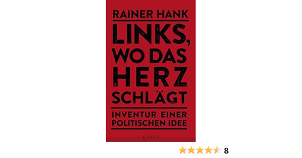 Links Wo Das Herz Schlagt Inventur Einer Politischen Idee Hank Rainer Amazon De Bucher