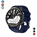 Price comparison product image Sports Watch Altimeter Wrist Watch With Heart Rate Sensor (Android Wear, GPS) Heart Rate Altitude Temperature Monitoring Sports Watch, Support Sim Card,Blue