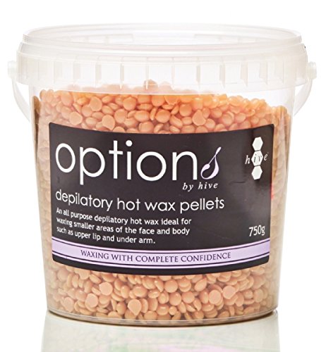 Hive Depilatory Natural Hot Wax Pellets Brazilian Bikini For Face Body Hair Removal 750g CODE: HOB5580