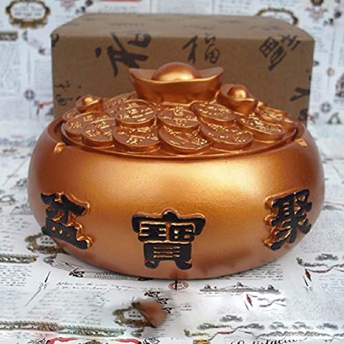 WAWZJ Fashionable ashtray, creative Chinese retro wind craft gift ornaments,G