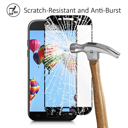  2-Unidades  Samsung Galaxy A5 2017 Protector de Pantalla  Y-ouni Cristal Templado Samsung Galaxy A5 2017   3D Cobertura Completa   9H Dureza   Alta Transparencia   Ultra Resistente a Golpes y Rayado   Sin burbujas   Ajuste Perfecto   Garant  a de por vida  Protector Cristal Vidrio Templado para Samsung Galaxy A5 2017