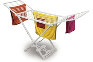 Bica Séchoir à Linge en Plastique Blanc 23 mètres