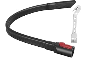 TXERFOLG Flexi Suceur pour Dyson V15 V12 V11 V10 V8 V7 Gen5 Suceur plat flexible pour Dyson Aspirateur 58cm de long Plat Brosse Accessoire Embout Suceur Plat Flexible Longue Brosse Accessoire pour Dyson