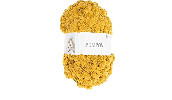 Laine Pompon Rico Design 042 Moutarde Amazon Fr Bienvenue
