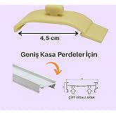 ZEBRA PERDE MONTAJ APARATI TAKMATİK - PORTRAY (10 ADET)