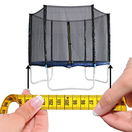 Premium Netz 305 Ersatznetz Sicherheitsnetz Trampolinnetz für Trampolin 3,05 – geeignete Netzhöhe universal von 160-180 cm - 5
