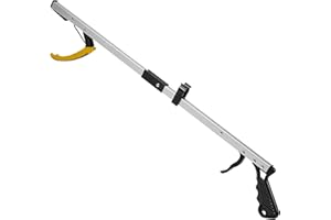 Strumento di presa Reacher Grabber MEDca – Dispositivo di presa con braccio ad artiglio largo con punta magnetica | Leggero e resistente