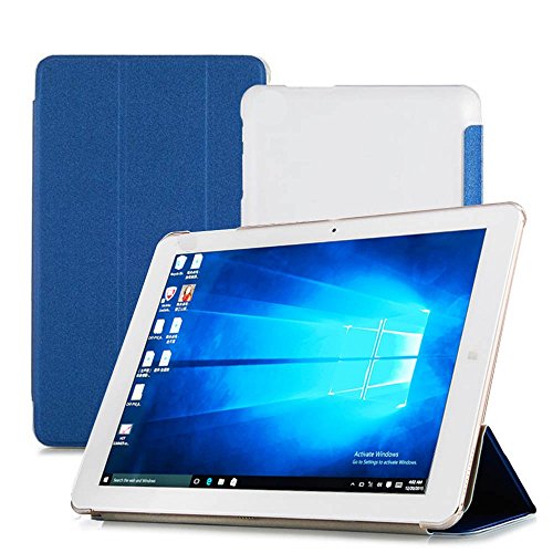 AVIDET Ultra Slim Chuwi Hi12 Hülle Case Superleicht Ständer Smart Shell Cover Schutzhülle Etui Tasche für Chuwi Hi12 Tablet-PC (Blau)