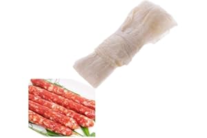 TOSSPER 1pc Salchichón Salchicha De La Piel del Cerdo Pieles/Cubiertas Seco Carcasa Procesamiento De Carne Que Cocina La Herramienta