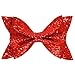 Clest F&H Cute Bow Shining Butterfly Hair Clip Sequin Bow Baby Toddler Kids Head Hair Acessories For Girls