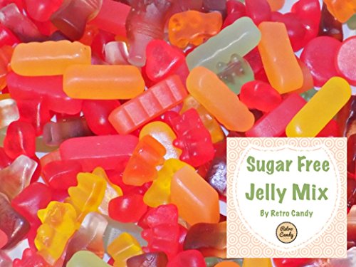 Retro Candy Fruchtgummi Mischung XXL 1000g OHNE ZUCKER Premium Qualität in der Frischebox