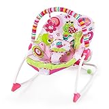 Adorable estilo para niñas y un asiento que se convierte de saltador a mecedora
