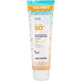 Sensilis SPF50+ Sun Anti-Aging Body Gel 200 ml | Holy Grass, Vitamin E, SPF50+, UVB, UVA, Fluid, Refreshing, All Skin Types,