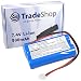 Produktbild Trade-Shop Li-Ion Akku 7,4V / 800mAh für Gardena C1060 plus Solar ersetzt 01866-00.600.02