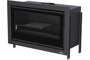 BRONPI ESTUFA DE LEÑA INSERTABLE MODELO PARIS 90 VISION