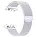 Produktbild VODKER Für Apple Watch Armband 42/44mm 38/40mm Armband, Milanese Schlaufe Edelstahl Armbänder mit Magnetverriegelung Ohne Schnalle Armband für Apple Watch Serie 4/3/2/1