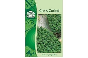 Simply Garden Cress Curled Seeds Vegetable Herb Sprouting Grow Your Own Garden