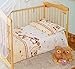 100% Cotton Duvet Covers / Pillow Case Nursery Sets for Baby Cot (to fit Cot Bed 140x70cm, Pattern 7)