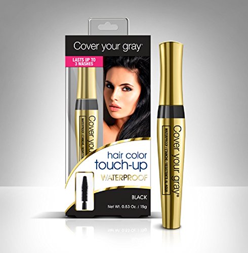 Cover Your Gray Waterproof Hair Color Touchup Brush-In - Black