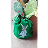 Haseohrentasche, Stoffosterkorb, Osterkörbchen