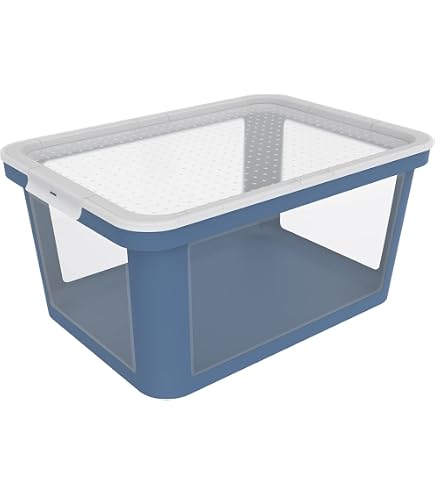 Boîte De Rangement Rotho Agilo 55L Transparente – Empilable, Sans BPA, Avec Code QR Pour Inventorier – Idéale Cave, Grenier, Bureau