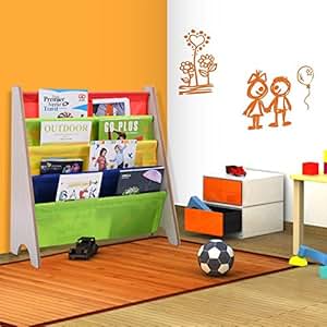 Bücherregal Kinderbücherregal Kinderregal Hängefächerregal Standregal