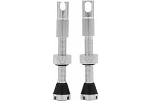 Peaty's X Chris King MK2 Tubeless Valves Presta - Integrated Spoke Key & Valve Core Removal Caps, Mountain Bike, Road & Gravel Bicycle Tyre, Insert Compatible, 7075 Aluminium - 42mm & 60mm