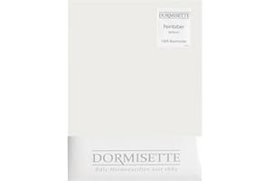 Dormisette Biber Bettlaken zum Auflegen 150x250 cm Farbe: Weiß