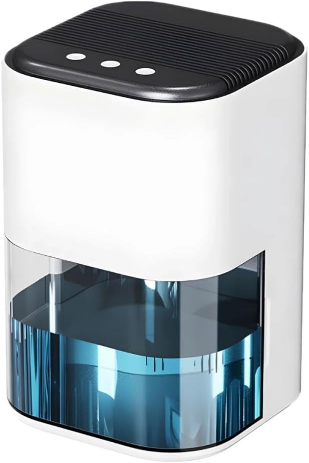 Coofbe 2000ml Işıklı Banyo Mutfak Dolap Nem Alma Cihazı Mantar Rutubet Nem Küf Önleyici Dehumidifer