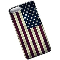 Slim Case for iPhone 7 Plus, 8 Plus. Tasche Cover. USA Flag.