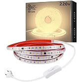 Burul Sb-6508 LED Şerit, Beyaz ve G&uuml;n Işığı Şerit Led Işık 120 Led, Silikonlu 10 Cm Kesilebilir, A&ccedil; Kapat Butonlu Fişli, Tak 