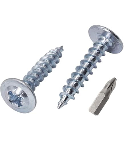 250 Viti Per Connettori Legno Zincate - 4,0 X 25 Mm Con Filettatura Completa E Testa PZ2 - Foto 6