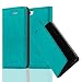 Produktbild Cadorabo Hülle für Apple iPhone 5 / iPhone 5S / iPhone SE - Hülle in PETROL TÜRKIS - Handyhülle mit Magnetverschluss, Standfunktion und Kartenfach - Case Cover Schutzhülle Etui Tasche Book Klapp Style
