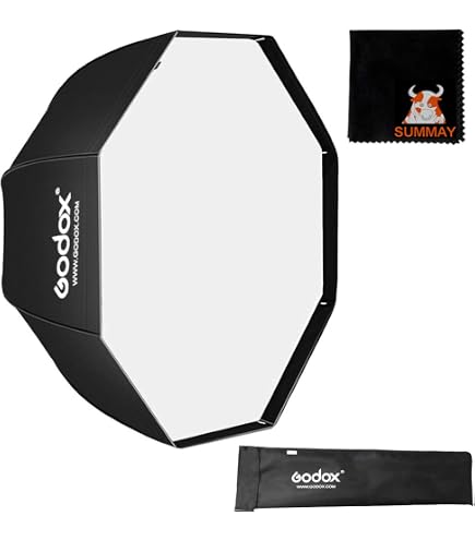 GODOX Kit Softbox Con Griglia A Nido D'Ape Per Pannello LED FL60 - Accessorio Foto/Video