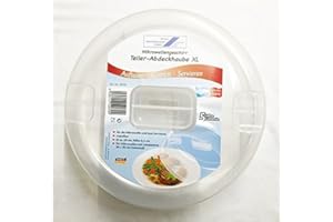 SCHULZ-HAUSHALTWAREN XL Mikrowellenhaube Mikrowellenabdeckhaube Abdeckhaube Mikrowellengeschirr Ø 29 cm