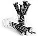 MSQ® Makeup Brushes Set 29PCS High Quality Soft Synthetic Hair Professional Make up Brushes Cosmetic Brushes With Belt Bag Best For Artists Beginners(Black)