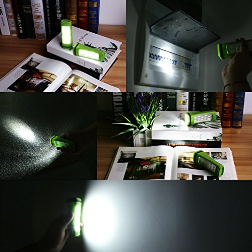 LE Aufladbare LED Camping Laterne mit 2 abnehmbaren Mini Taschenlampen 600lm , Wasserdichte Zeltleuchte, Notfallleuchte inkl. USB-Kabel + KFZ/Auto-Ladegerät, Aussenleuchte für Camping, Wandern, Notfall Outdoor - 7