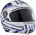 Studds Full Face Helmet Ninja 3G D1 (White N1, L) RS.1652.83