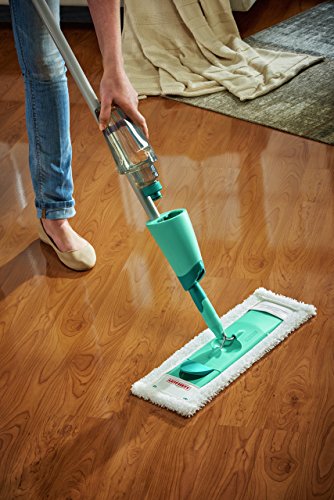 Leifheit 56500 Pflegesprüher Care und Protect Parkettpflege, Metall, Grün, 16.5 x 11 x cm - 3