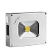 Produktbild Tragbare Flutlichtlampe.LOFTEK® Outdoor-LED-Strahler im Taschenformat mit Power-Bank-Funktion, wiederaufladbar über USB, wasserdicht, 4000 mAh, 500 lm, silber 6.00W, 5.00V