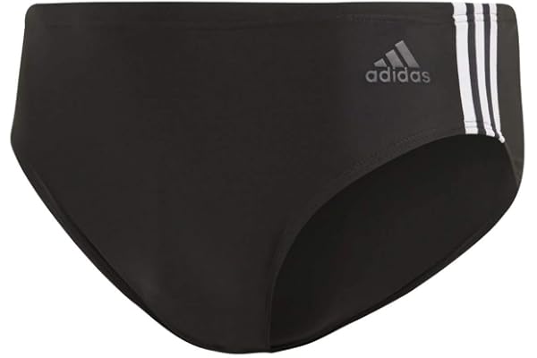 adidas Infinitex 3 Stripes Slip de bain Homme Dark Grey/Semi Solar