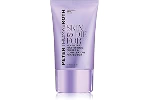 Peter Thomas Roth Roth Skin To Die For No Filter Mattifying Primer And Perfector Bouchon d'oreille, 4 cm, Noir (Black)