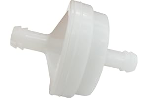 GREENSTAR - Filtre à Carburant - Pour Tondeuse Briggs & Stratton - Remplace Origine 4112/394358/394358S - Diamètre : 33 mm - L : 45 mm - Diamètre Entrée : 6,35 mm