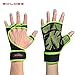 Produktbild Unisex-Fitnesshandschuhe Rutschfeste, atmungsaktive Trainingshandschuhe für Kurzhanteln Handschuhe, Grillhandschuhe, Arbeitshandschuhe, (Color : GREEN, Size : Large size (more than 130 kg))
