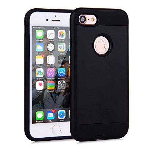 iPhone 7 Case, iPhone 8 Caseï¼ŒIMABAO Resilient [Black] Ultimate Protection From Drops and Impacts for Apple iPhone 7/iPhone 8
