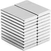 MNS Magneteksan Strong Neodium Block Magnet - 30x10x2 mm (10-pack)