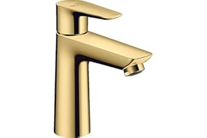 Hansgrohe Mitigeur monocommande, Silicone, Aspect Doré Poli, Hauteur sous bec 110 mm