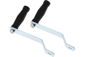 YINETTECH 2 Manivelas de Agarre Cómodo de 19 Cm para Cabrestante Manual de Remolque Marino de Barco de 350 Kg