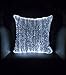 Produktbild Dreamlux Dekokissen Schwarz FullStar Stoff Glasfaser LED weiß Freddo- Made in Italy